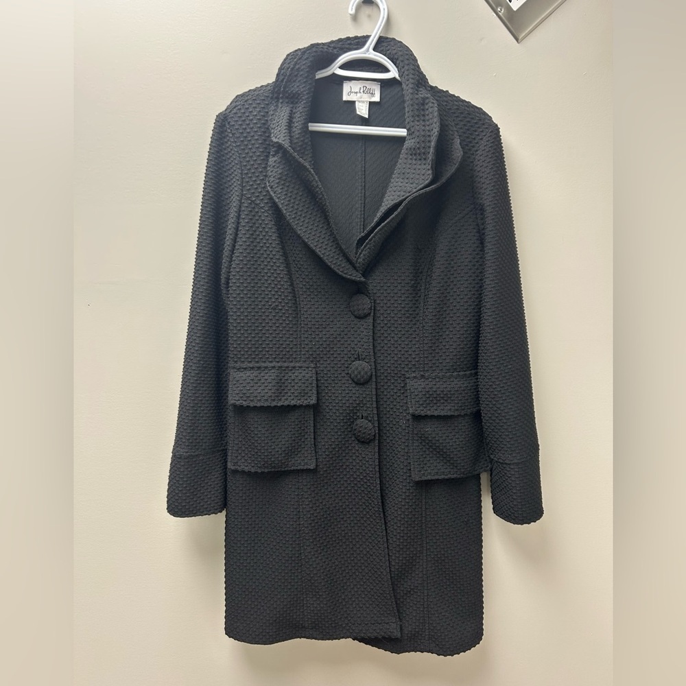 Joesph Ribkoff‎ Women’s Black Light Button Up Jacket